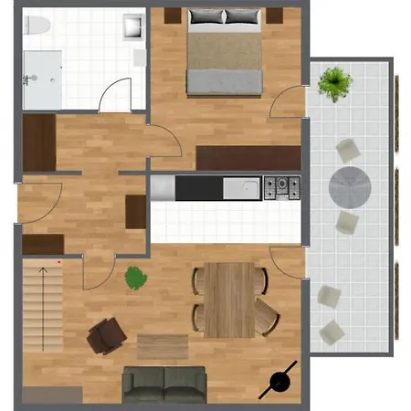 Apartamento Ferienwohnung Kirsch